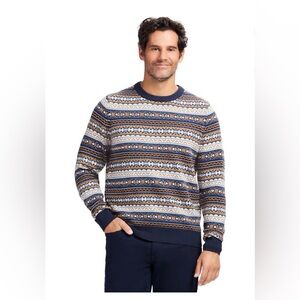 Izod fairisle sweater